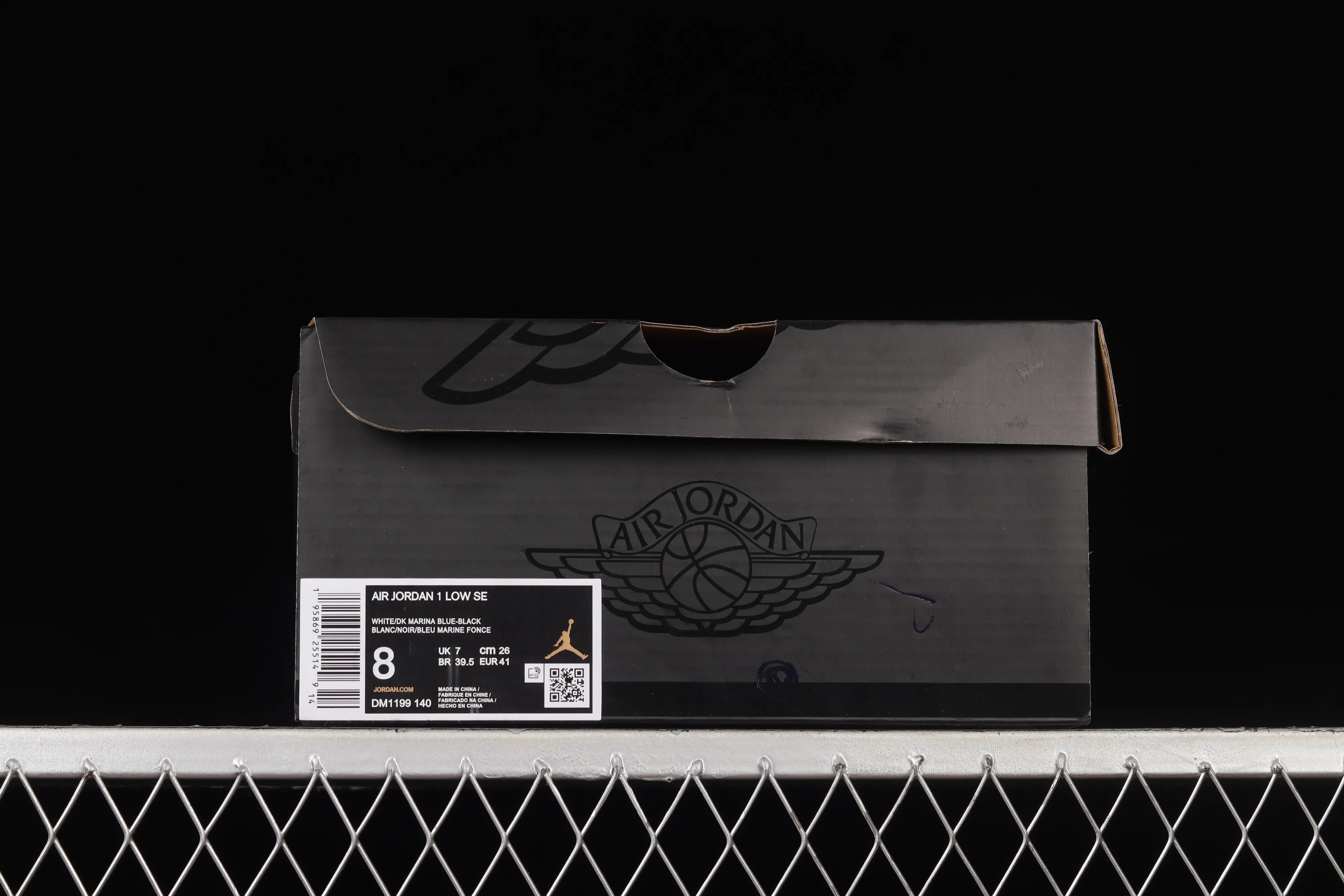 All categories Air Jordan Jordan series basketball shoes Air Jordan 1 Low Air Jordan 1 Low "True Blue" AJ1 Joe 1 burst white and blue color low-top basketball shoes DM1199-140